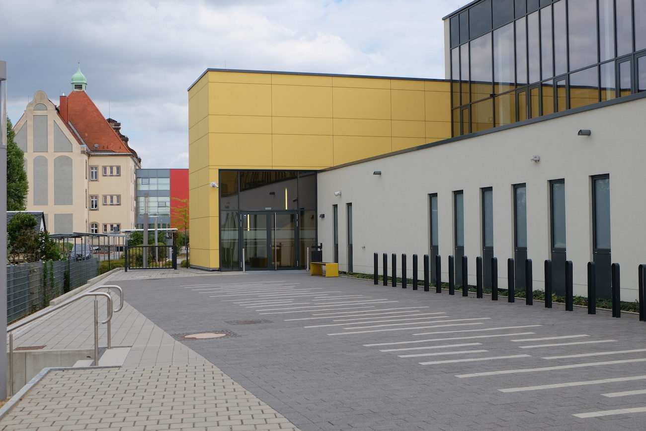 Foto vom Neubau Turnhalle Großröhrsdorf